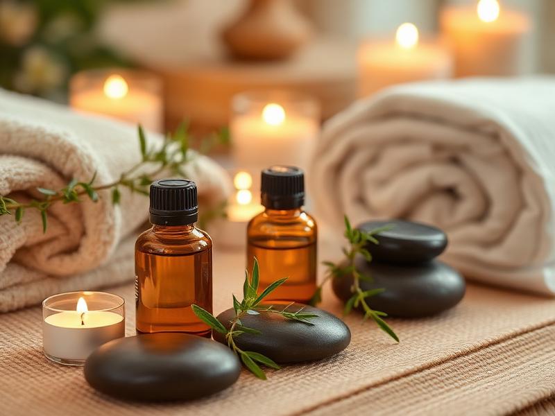 Huiles essentielles et pierres chaudes